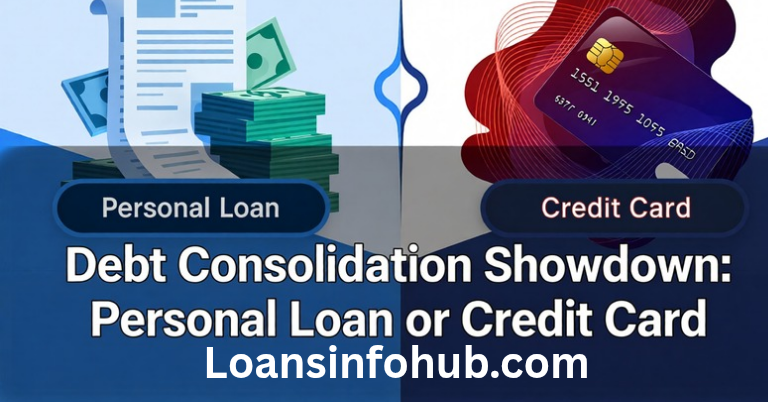 Debt Consolidation Showdown: Personal Loan or Credit Card?